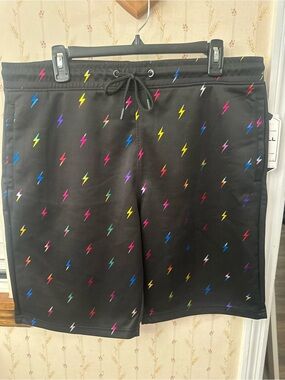 Drill Clothing Co Men’s Lightning Bolt Shorts Large NWT